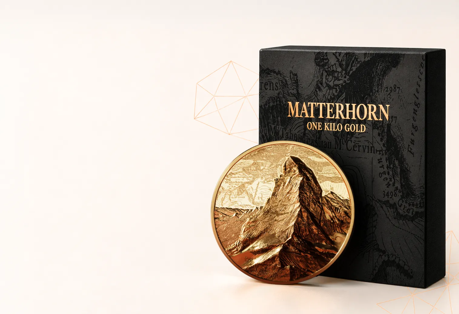 Moneda de colección en cápsula de presentación premium