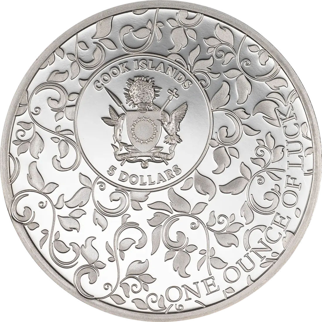 Moneda de Plata 1 oz Ounce of Luck — Trébol de Cuatro Hojas Islas Cook 2026