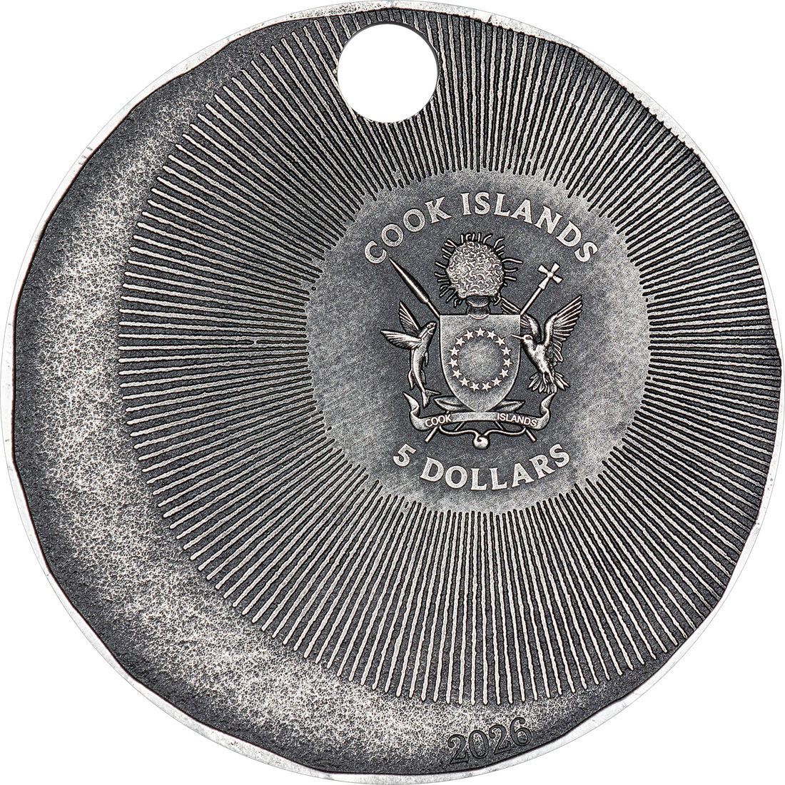 Moneda de Plata 1 oz Talisman – Luminara Islas Cook 2026