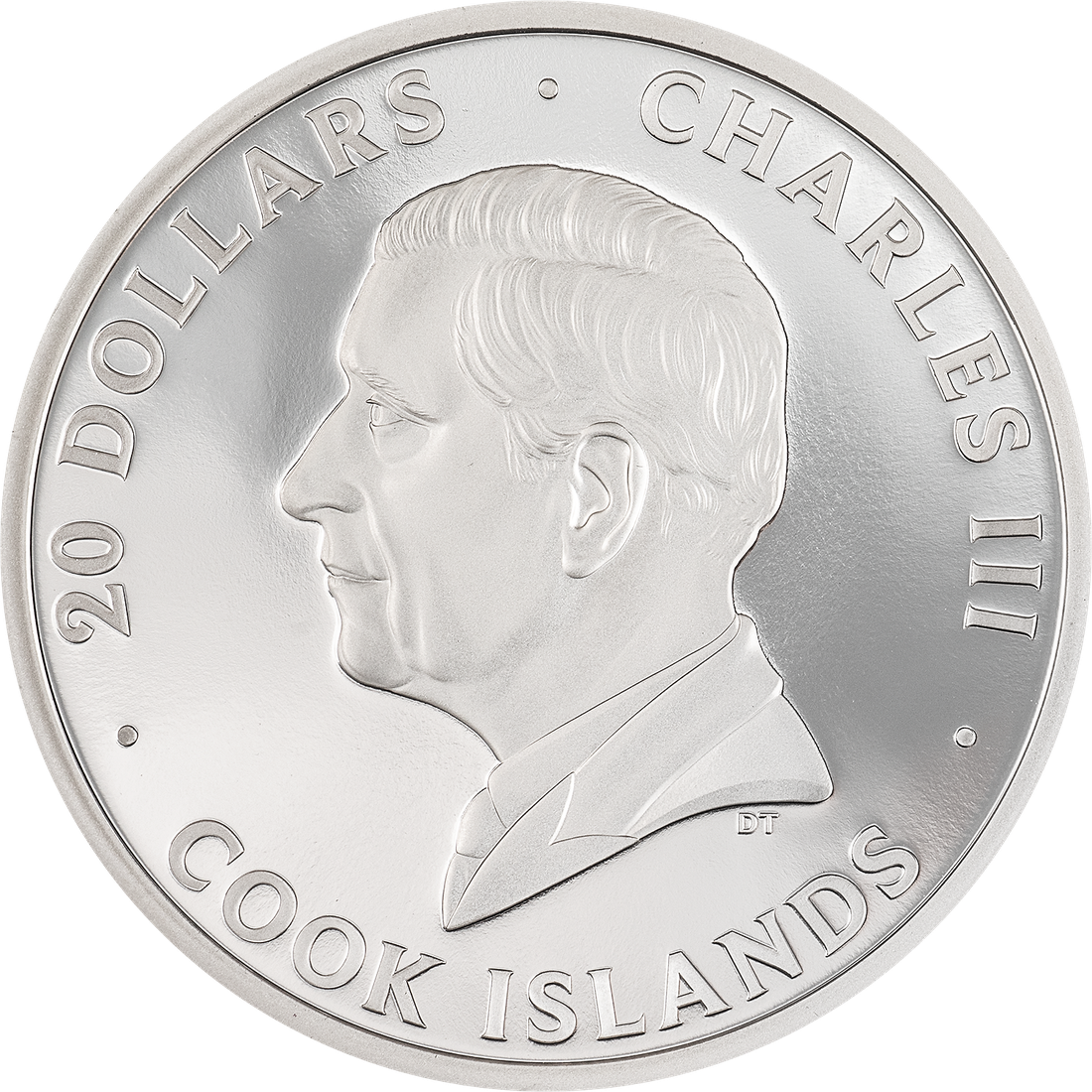 Moneda de Plata 3 oz Dragón del Trueno Islas Cook 2026