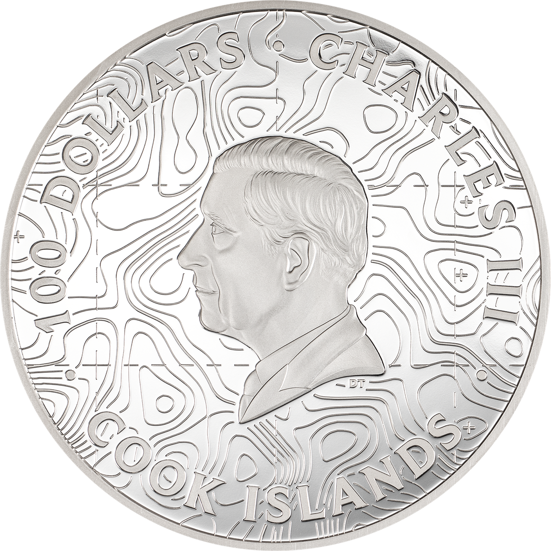 Moneda de Plata 1 kg Yellowstone — Topografía Edición Kilo Islas Cook 2026